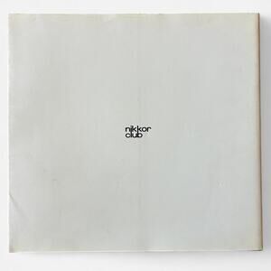 Nikkor club vintage Japanese photography book Rare 1980s